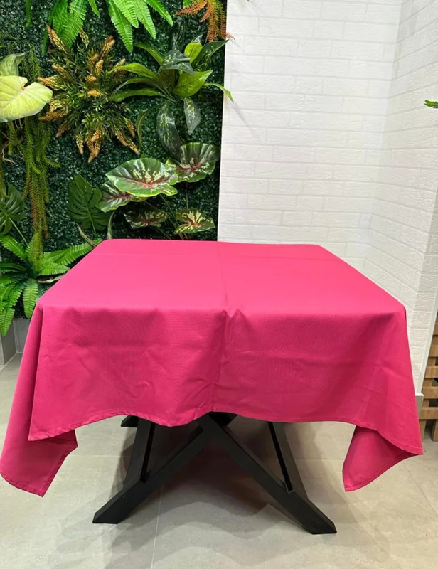 Toalha pink Quadrada rosa