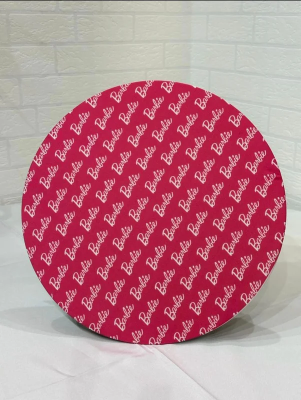 Sousplat barbie rosa